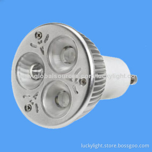 GU10 LED Blue Light/Bulb and Cheap, CE/RoHS Mark, 2,700 to 6,500K Correlated Color TemperatureNew